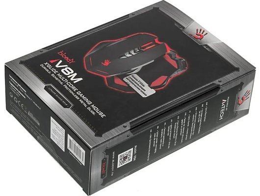 Мышь проводная игровая A4Tech Bloody V8M Max черный